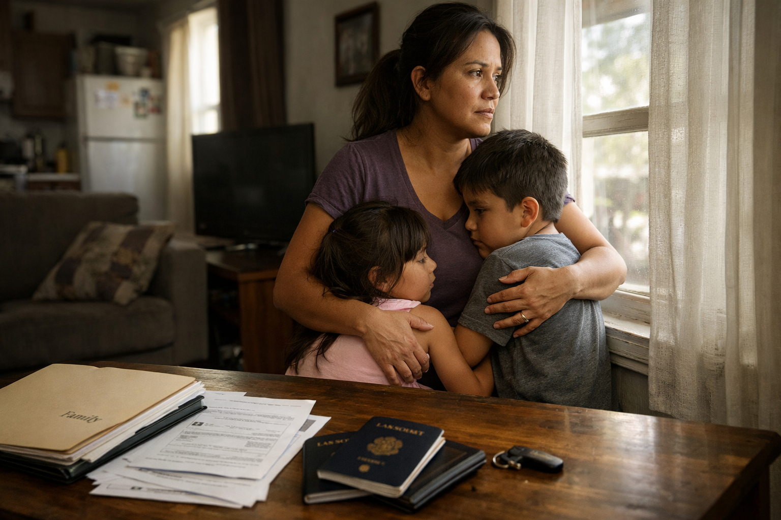 Qué hacer con tus hijos si ICE te arresta: pasos clave para familias ...