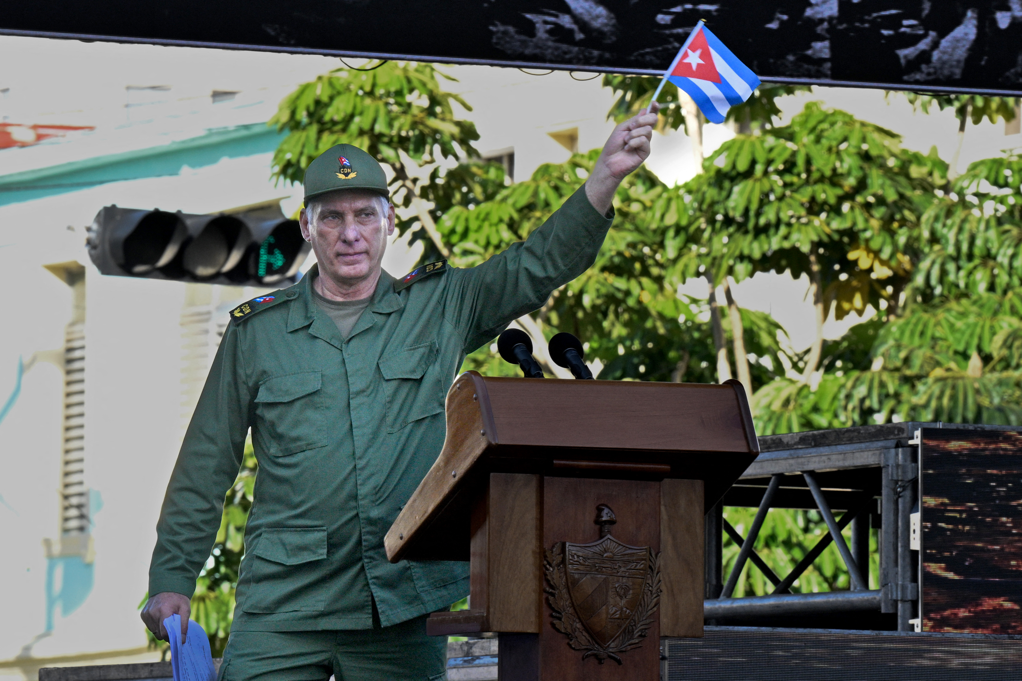 Cuban president defiant amid US pressure and energy blockade threats