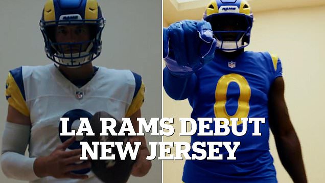 LA Rams fans split after team unveils new jersey