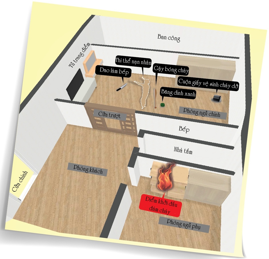 Kỳ án cậu bé bị trói trong đám cháy ở căn hộ chung cư