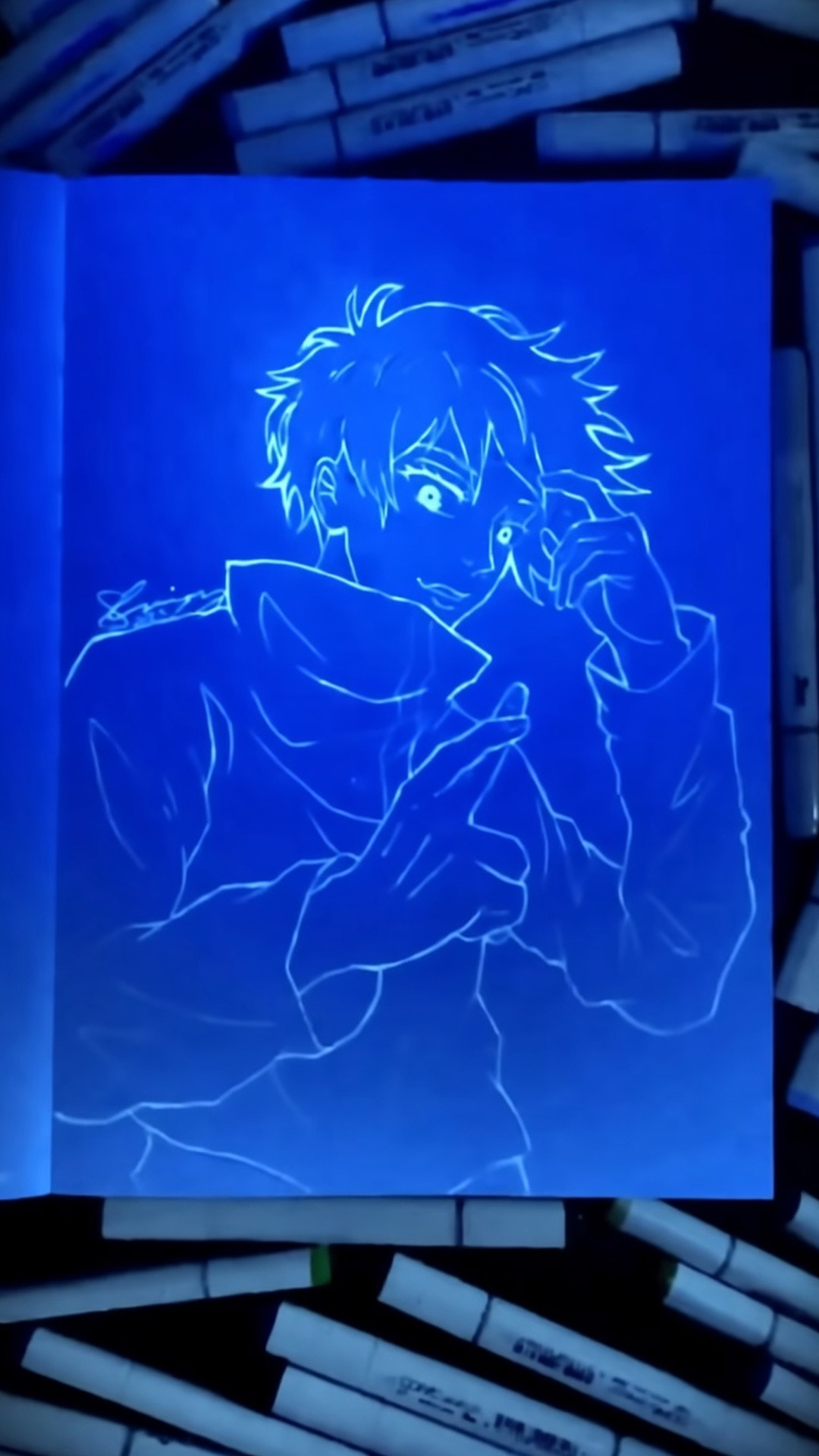 this-glowing-ink-drawing-experiment-surprised-me