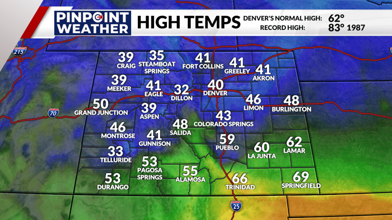 Denver weather: Pinpoint Weather Alert Day Friday as snow, cold ...