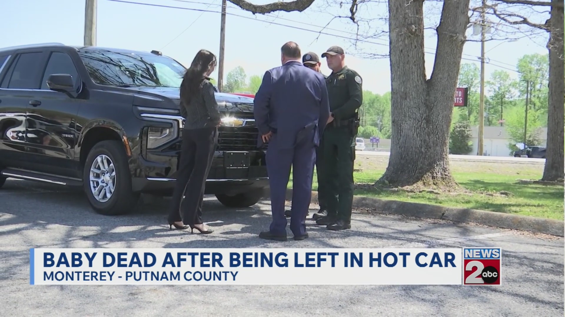 Baby dead after being left in hot car in Monterey