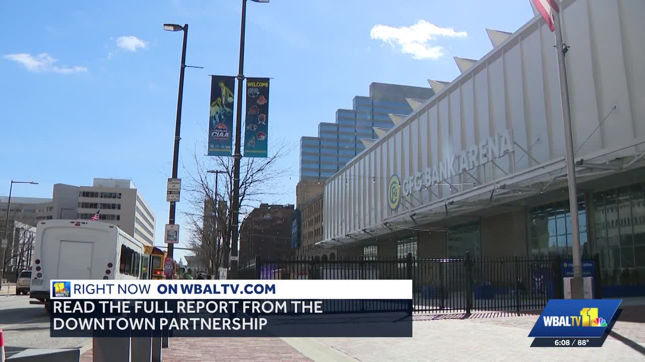 Annual report shows downtown Baltimore is on the rise