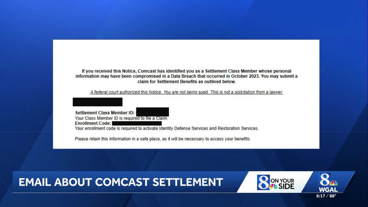 Legitimate email | Comcast customers offered compensation after 2023 ...