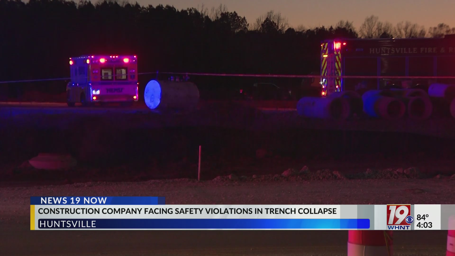 Construction company facing safety violation citations in trench ...