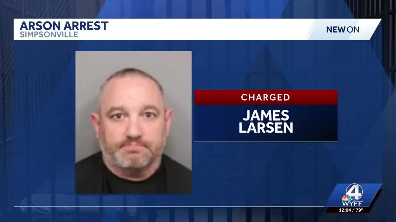 Greenville County man charged with arson in fires near his home