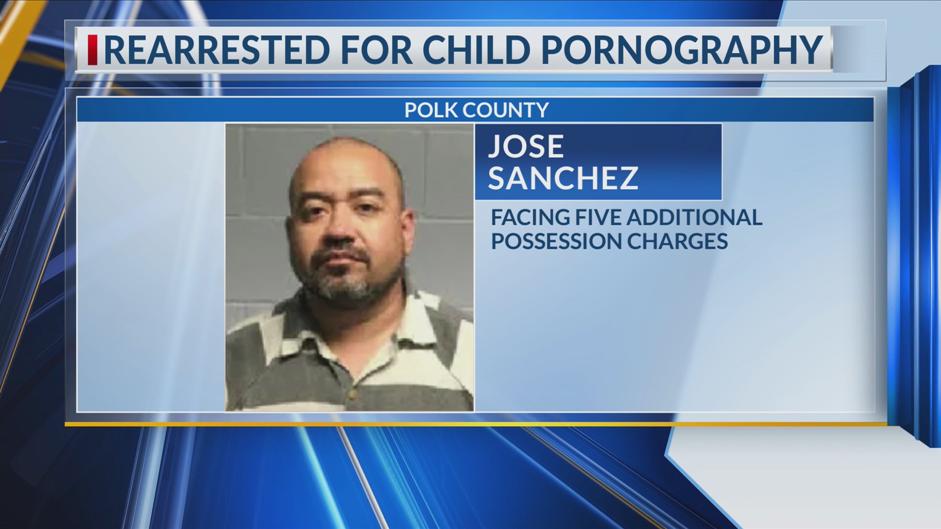Polk County man faces new charges after second child porn arrest
