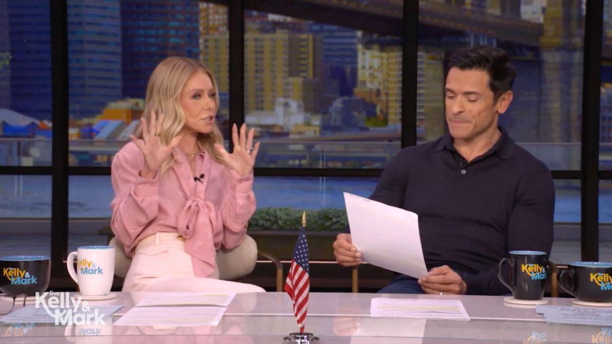 Kelly Ripa tries to 'shower in complete darkness at all times' to avoid ...