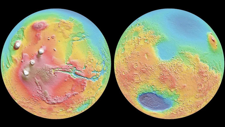 Scientists have just discovered a new feature on Mars that may have ...