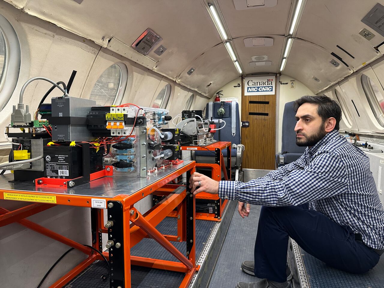 This piece of Artemis II gear was tested in the skies over Maniwaki