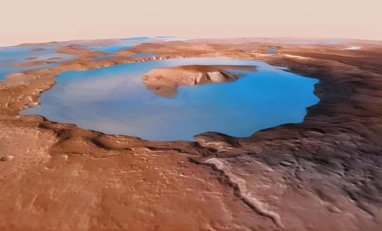 Scientists have just discovered a new feature on Mars that may have ...