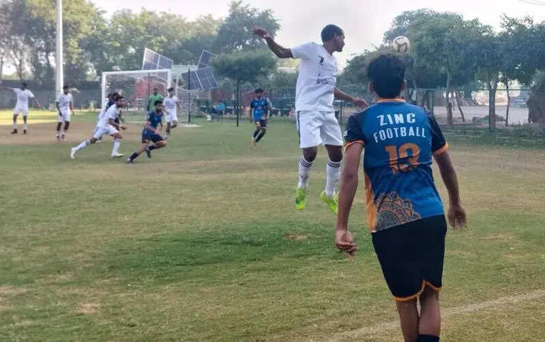 A Division Rajasthan Football League: Abhit, Karan, Riyaz star as Zinc ...