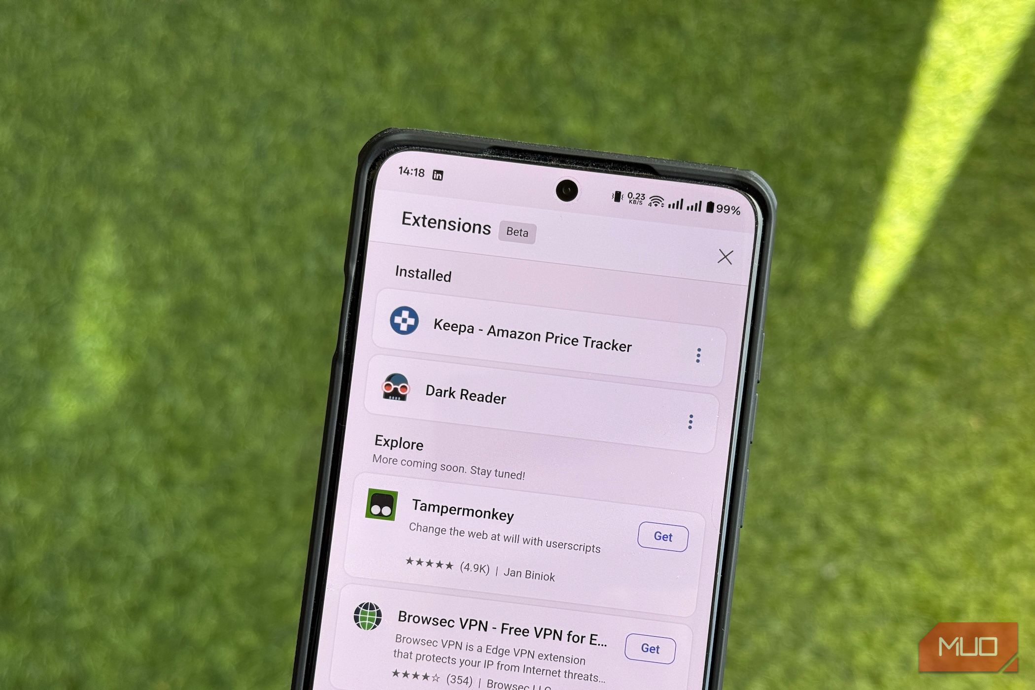 I gave Edge on Android a real chance and it solved my biggest problem ...
