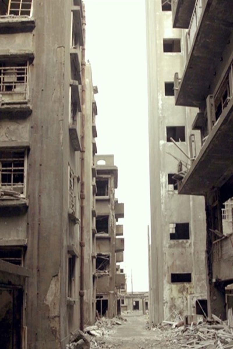 Exploring Hashima Island, the real-life Bond villain lair