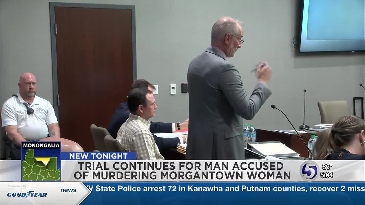 Day 2: Murder trial continues for man accused of killing Morgantown woman