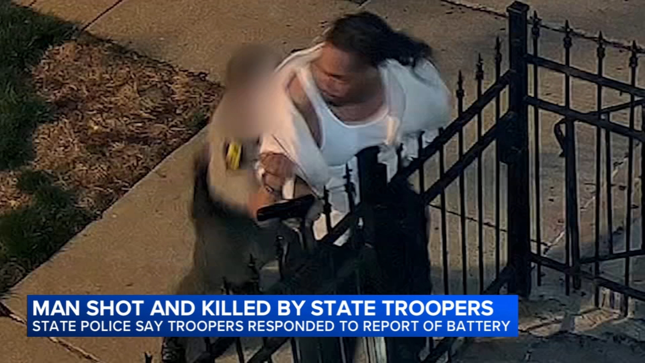 Man shot, killed in struggle with Illinois State Police troopers on ...