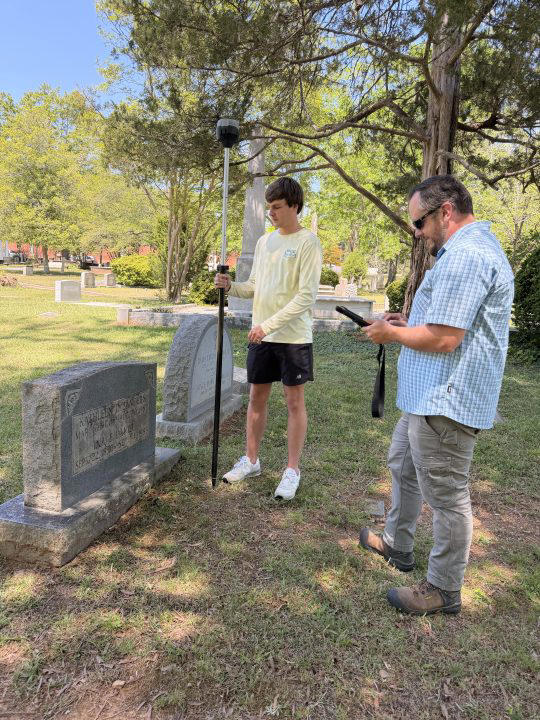 Clemson students preserve history through gravestone restoration