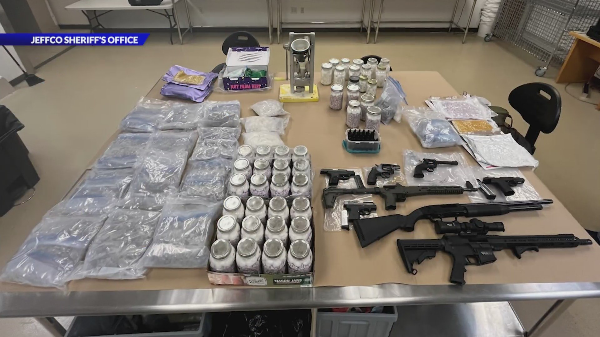 Man arrested after major bust in Colorado yields 8 guns, pounds of ...