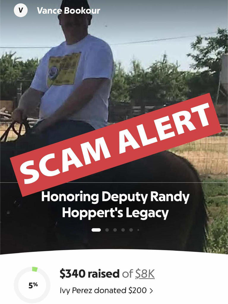 Tulare County sheriff warns of fake GoFundMe pages honoring slain deputy