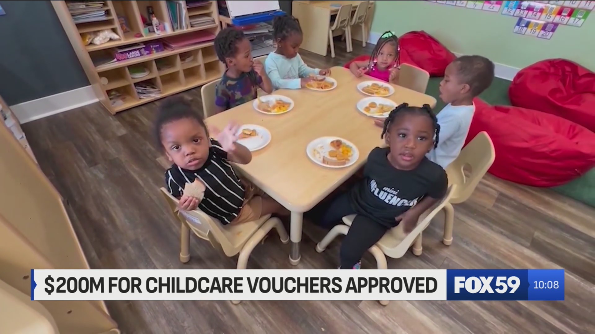 $200 million in childcare vouchers approved in Indiana