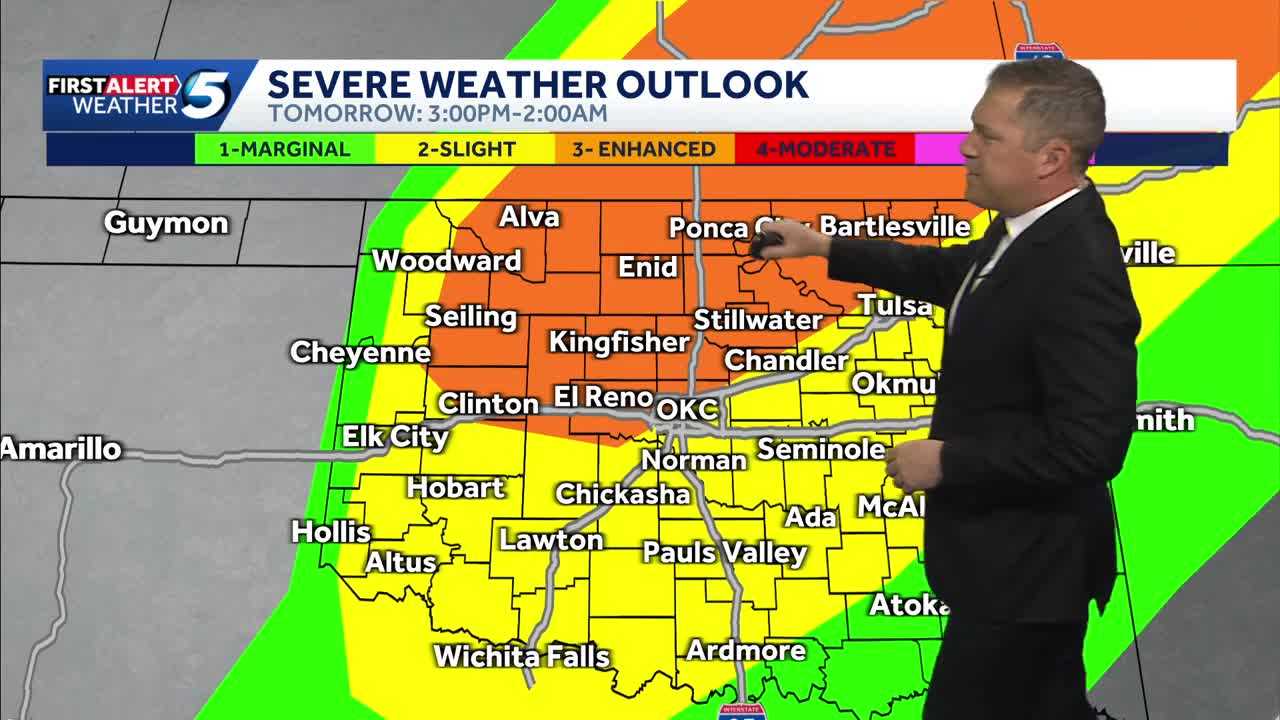 Timeline: Severe storms with tornado, hail risk expected Friday across ...