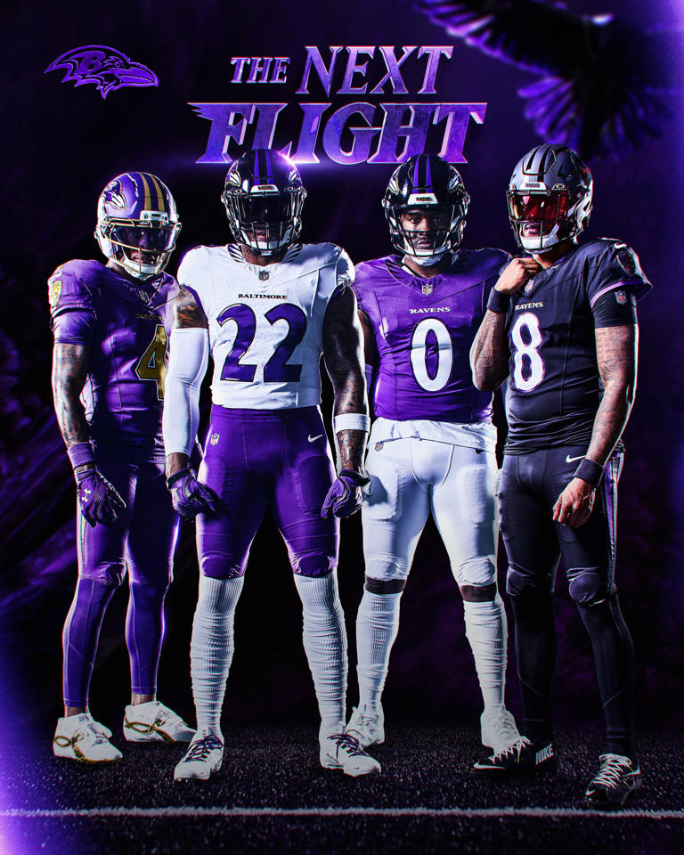 New Ravens uniforms revealed: Check out details from elaborate unveiling