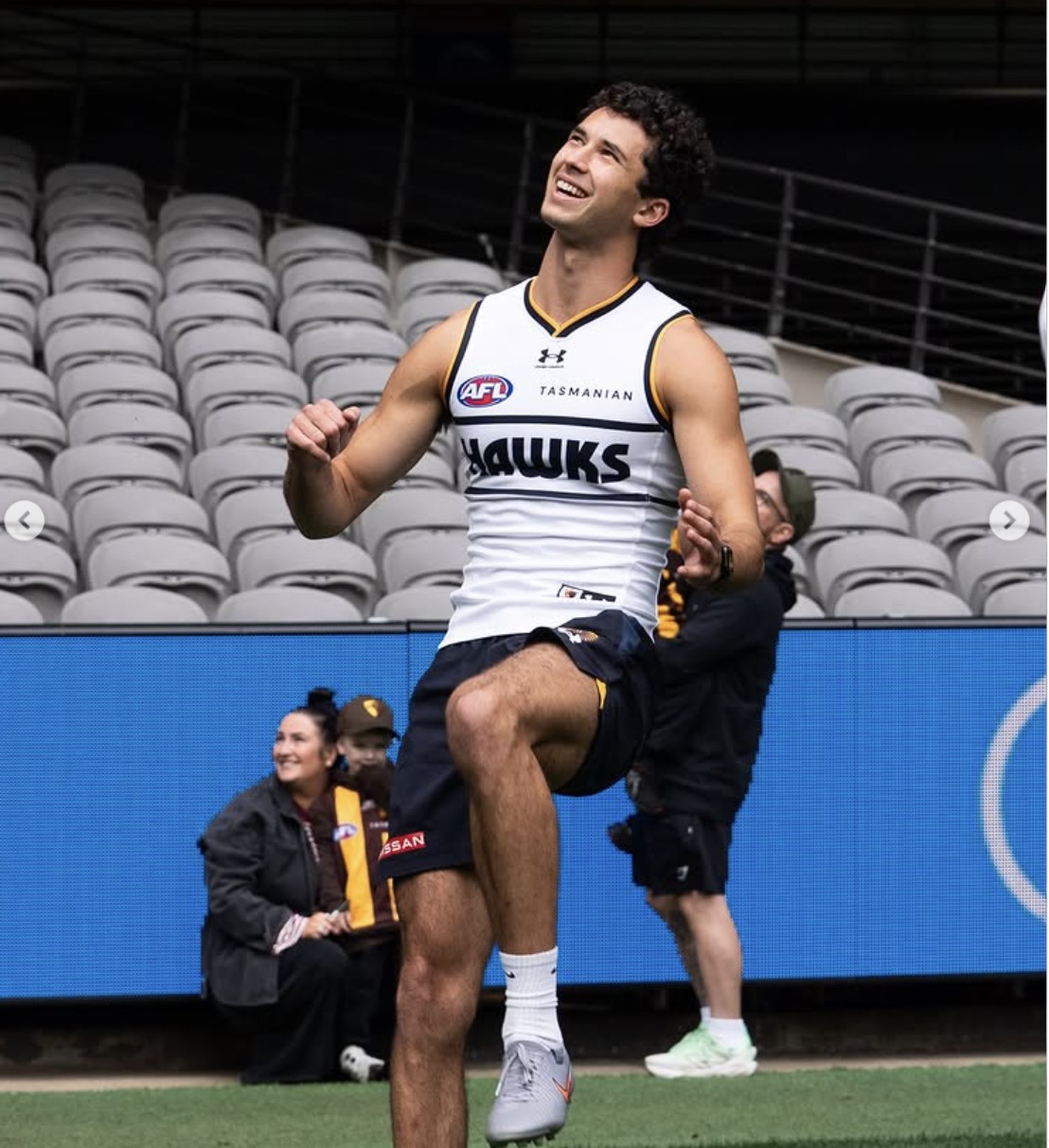 Heartwarming debut the right call for Hawks