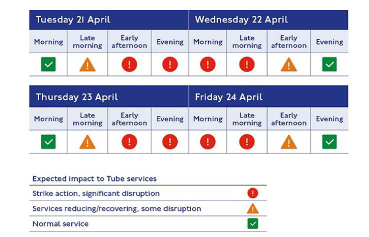 What is needed for next week’s London Tube strike to be called off?