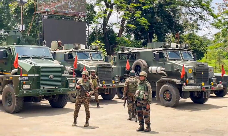 Thousands hit streets in Manipur’s Imphal over children’s killing ...