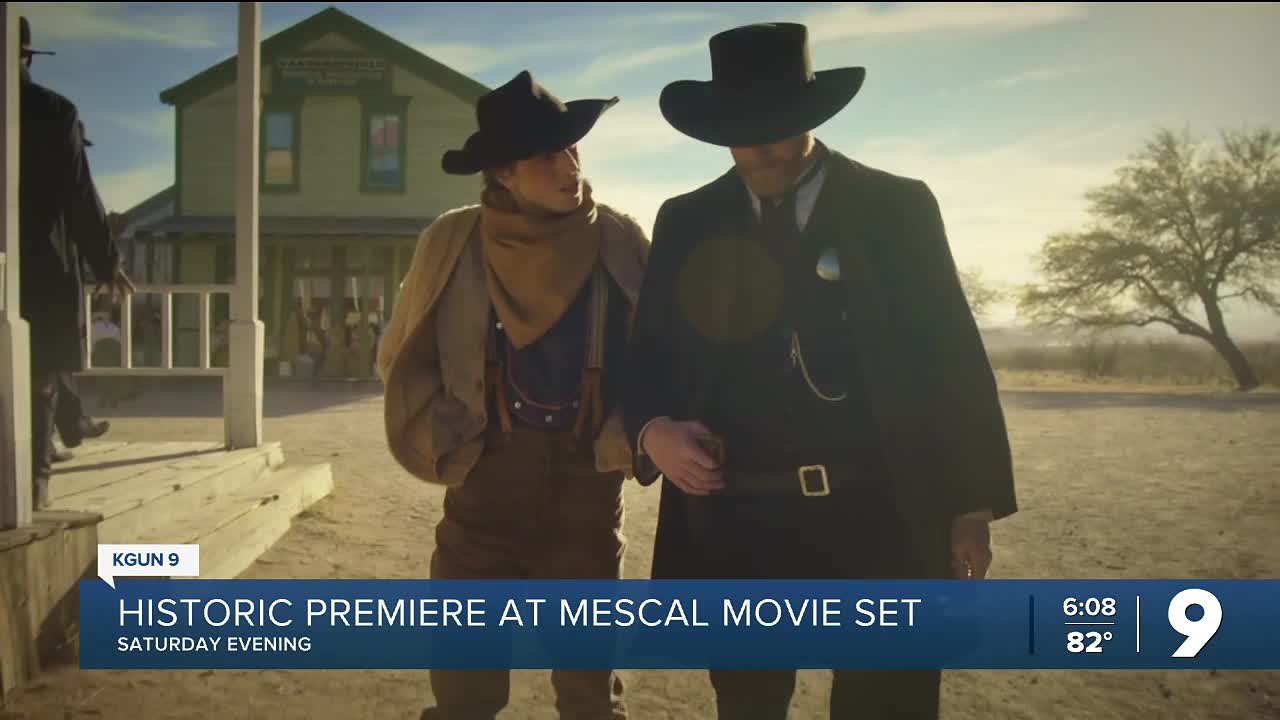 Mescal Movie Set hosting premiere of Billy the Kid movie filmed on-site
