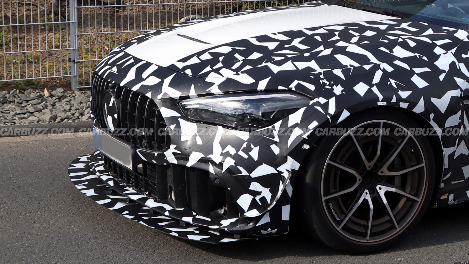 AMG's hot new V8 is almost ready to go in an even hotter coupe