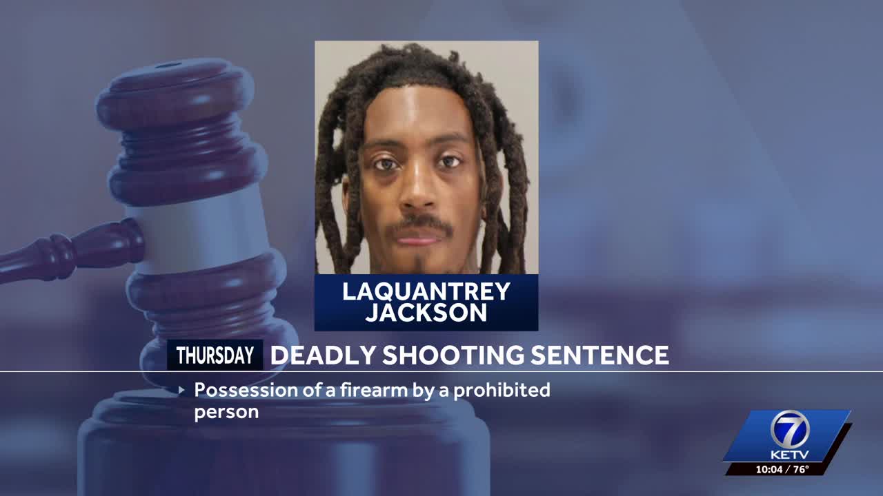 Omaha man sentenced in connection to deadly shooting