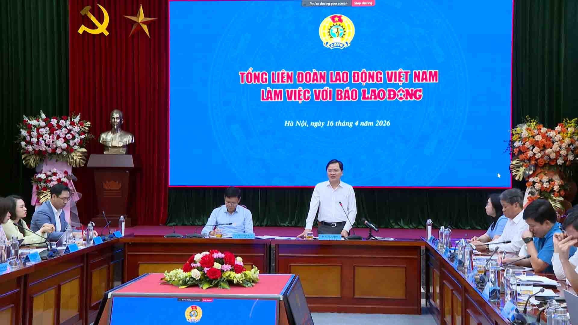 Báo Lao Động giữ vững vai trò là tiếng nói của tổ chức Công đoàn