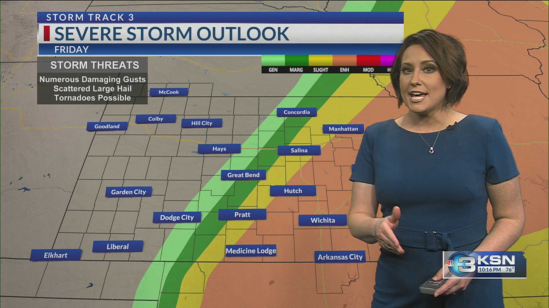 Thursday overnight weather update