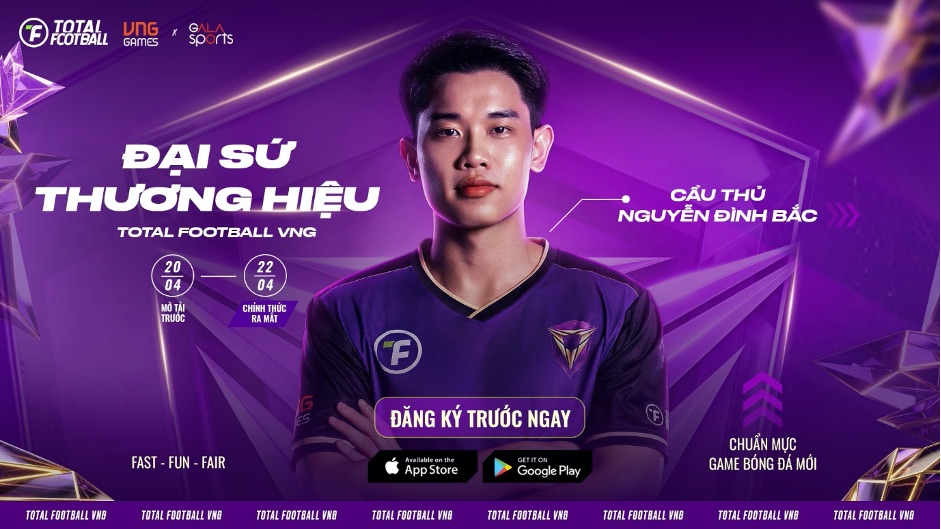 VNGGames phát hành Total Football VNG tại Đông Nam Á vào ngày 22.4