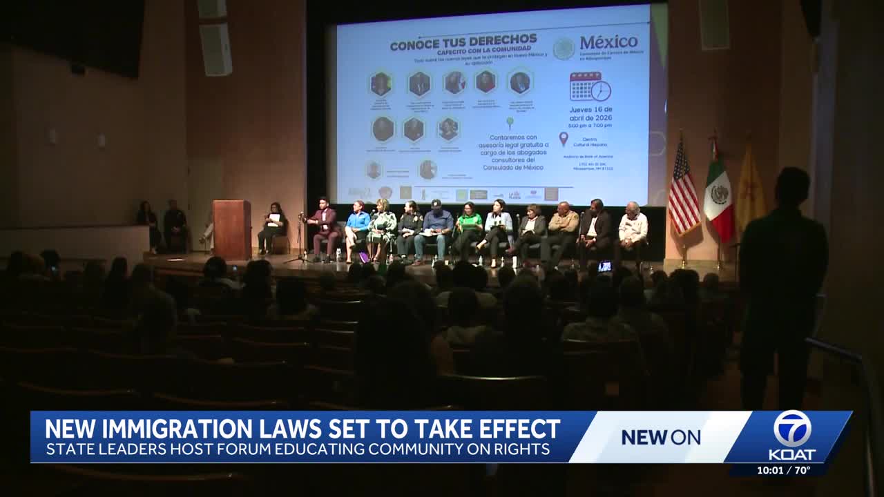 New Mexico leaders highlight new immigrant protections at community event