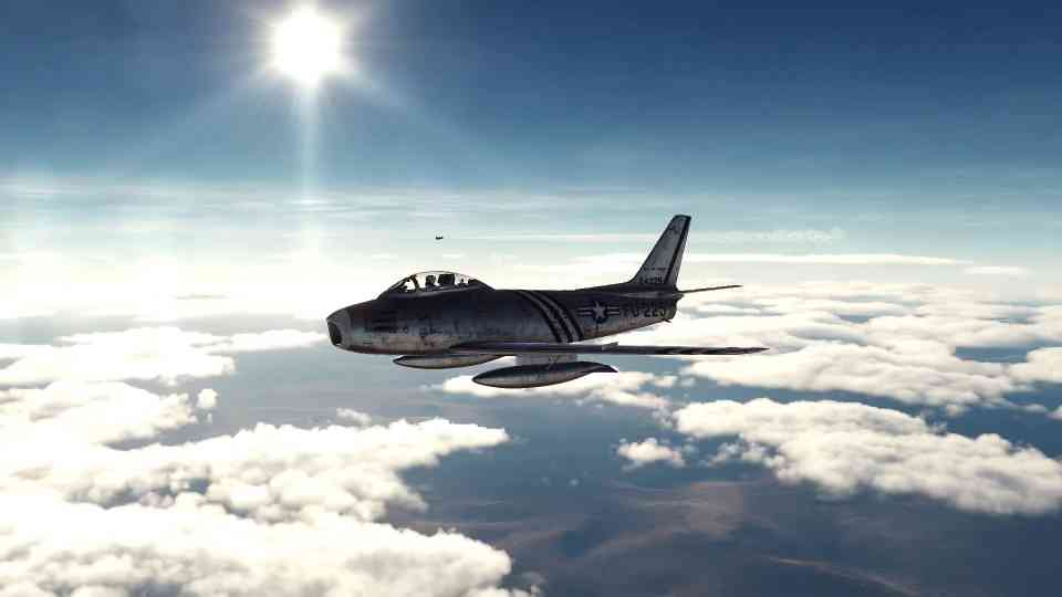Watch the dogfight begin - 
