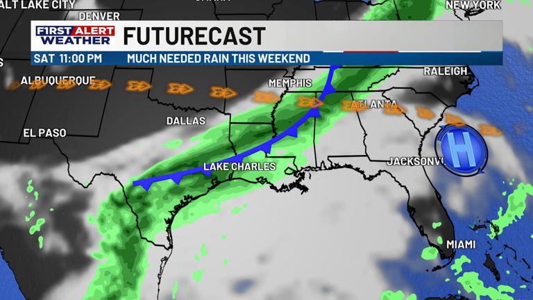 First alert forecast: Warm and humid Friday, as our cold front brings ...
