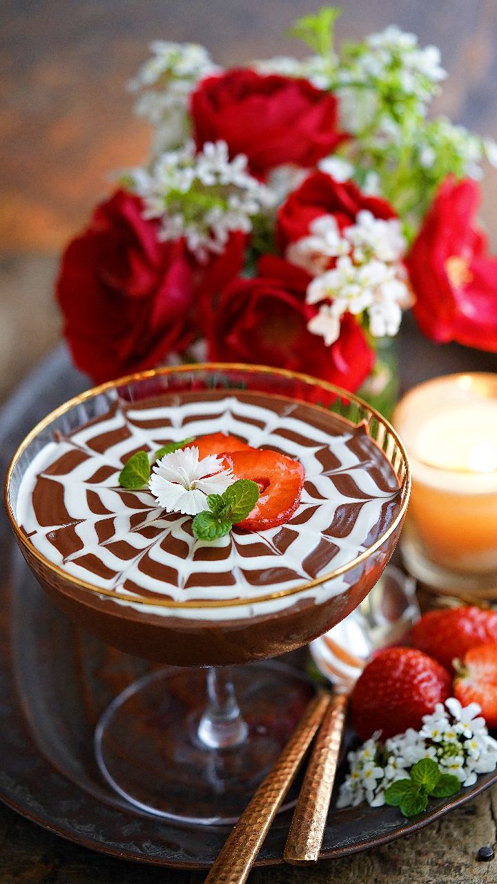 Silky chocolate pudding that melts in every bite
