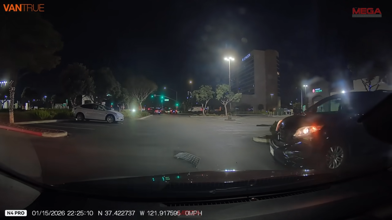 Dashcam captures the moment he didn’t see the semi