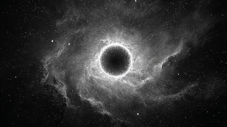 Is dark matter actually bits of black hole from a different universe?