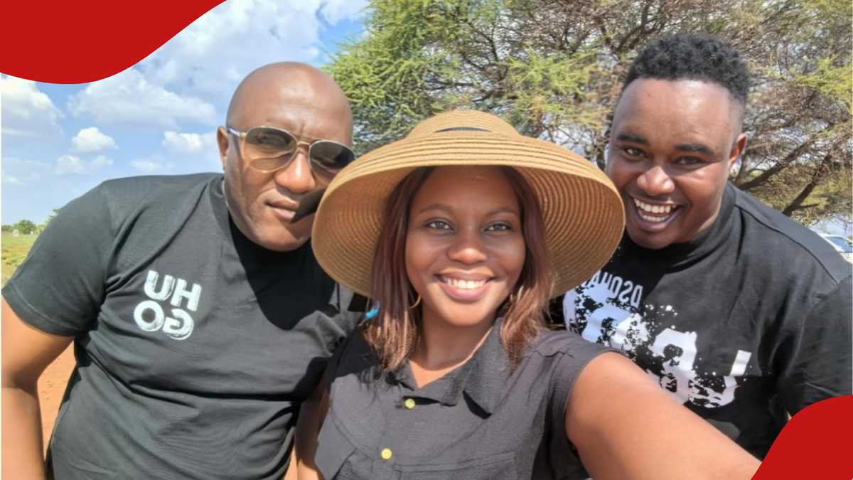 Woman with two husbands shares beautiful family photos, sparks online buzz