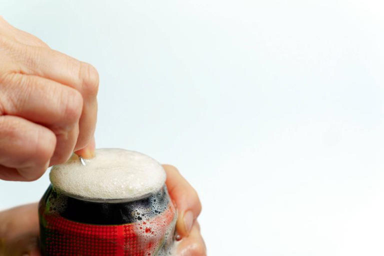 Moss removal from patio and garden furniture with basic 49p fridge item