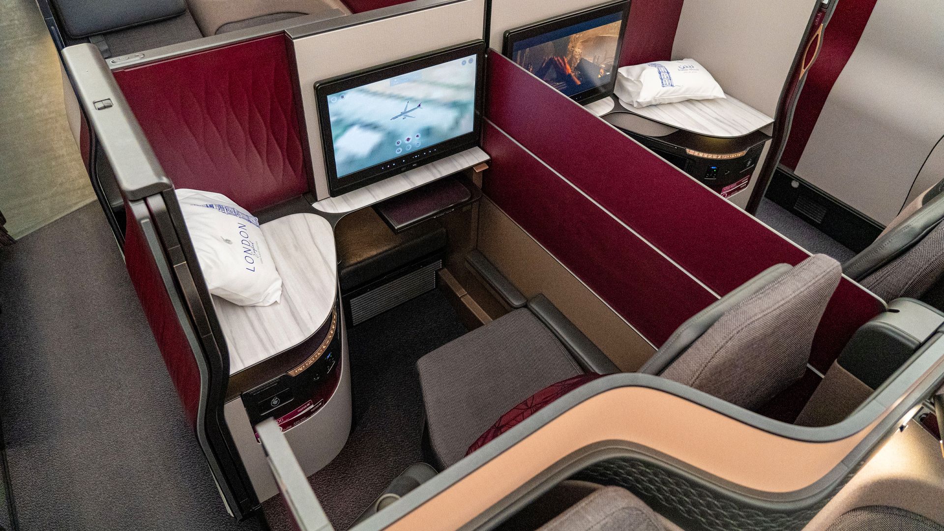 The airline that introduced private suite doors to business class