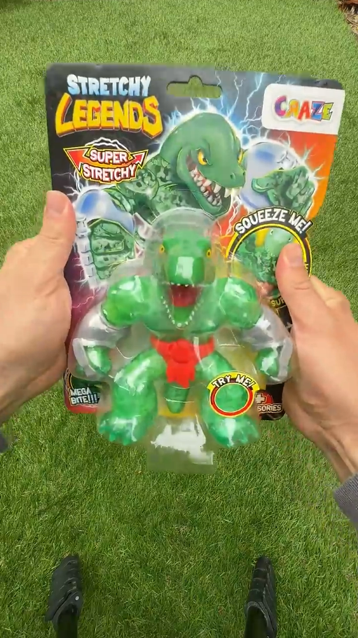 Inflating stretch lizard until it explodes