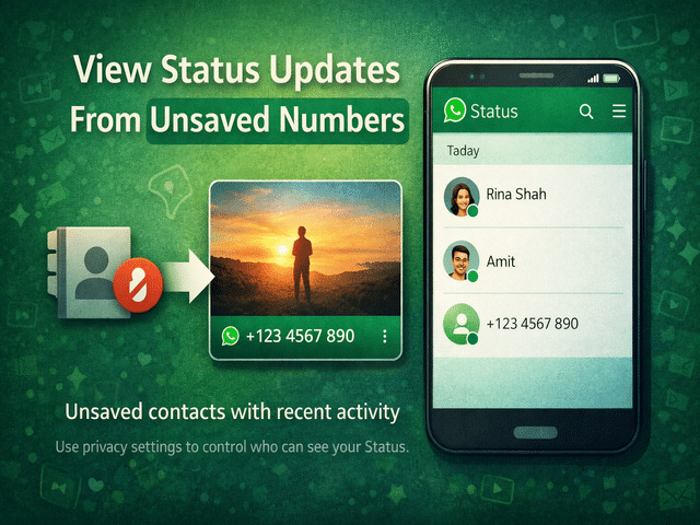 WhatsApp may soon let you view status updates from unsaved numbers; new ...