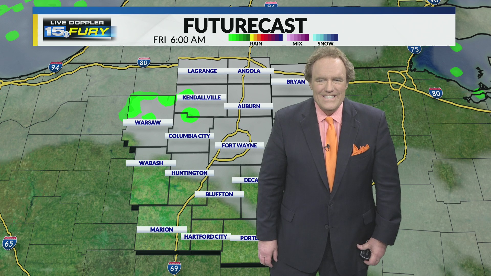 Patchy dense fog this morning with sunshine this afternoon