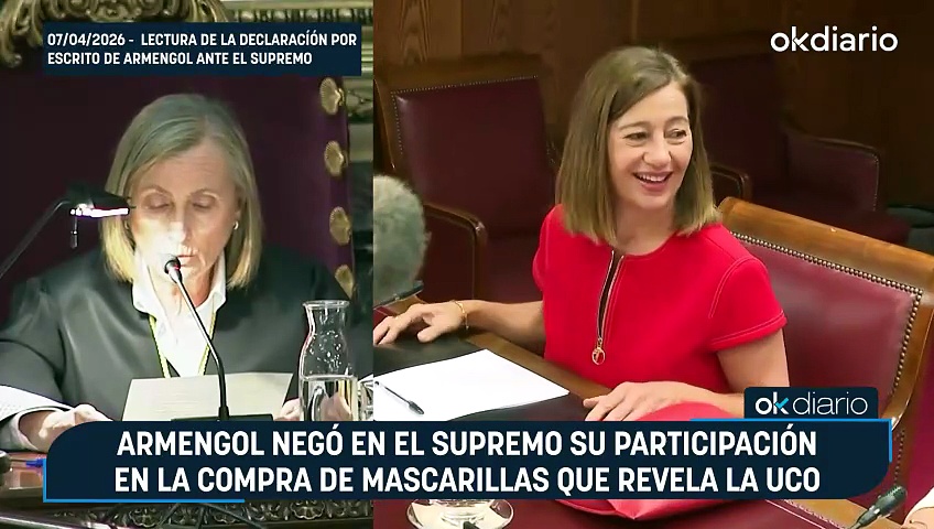 Armengol negó en el Supremo su participación en la compra de ...