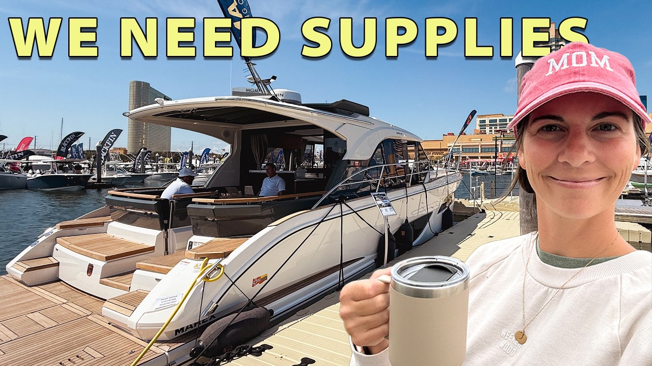 How we picked gear for our new boat… boat show haul